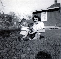 Dan, David, Julia (Judy) Kish Dorrough